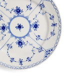 Royal Copenhagen Blue Fluted Half Lace porcelain plate 19cm - British product