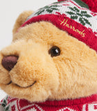 Harrods Henry Christmas bear plush 30.5cm, imported from the UK