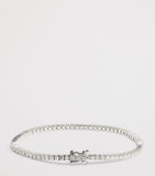 Harrods white gold diamond tennis bracelet 2.00ct - British product