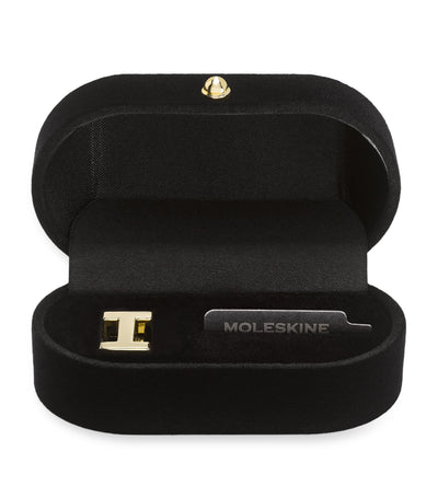 Harrods Moleskine Gold-Plated I Notebook Charm- Buy online at McGrocer