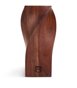 Harrods Twist Design Walnut Wood Bookends- Buy online at McGrocer
