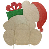 8.7ft (2.6M) Jumbo Bear with 600 LED Lights - McGrocer