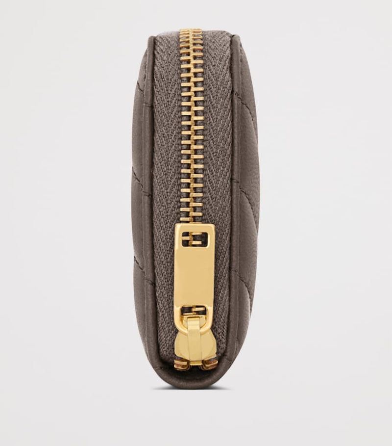 Saint Laurent Cassandre Matelassé leather wallet, UK version