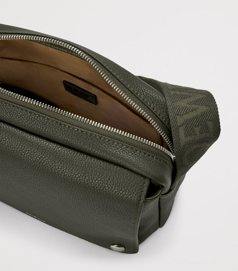 LOEWE Pebble grained leather messenger bag (British brand)