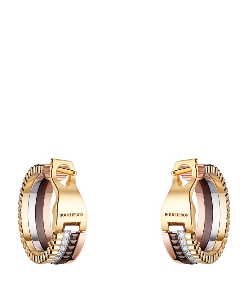Boucheron Quatre Classique hoop earrings - British product