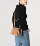 Bottega Veneta small leather parachute shoulder bag - British product