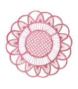 Harrods Aquazzura Sunflower Placemat Bubblegum Pink (Set of 2)- Buy online at McGrocer