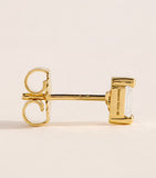 Suzanne Kalan yellow gold diamond stud earrings (British brand)
