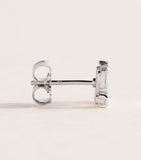 Suzanne Kalan white gold diamond stud earrings (British brand)