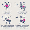 Veet Cold Wax Strips Face Normal 20 strips (British brand)