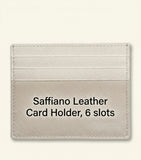 Prada Saffiano leather card holder, imported from the UK