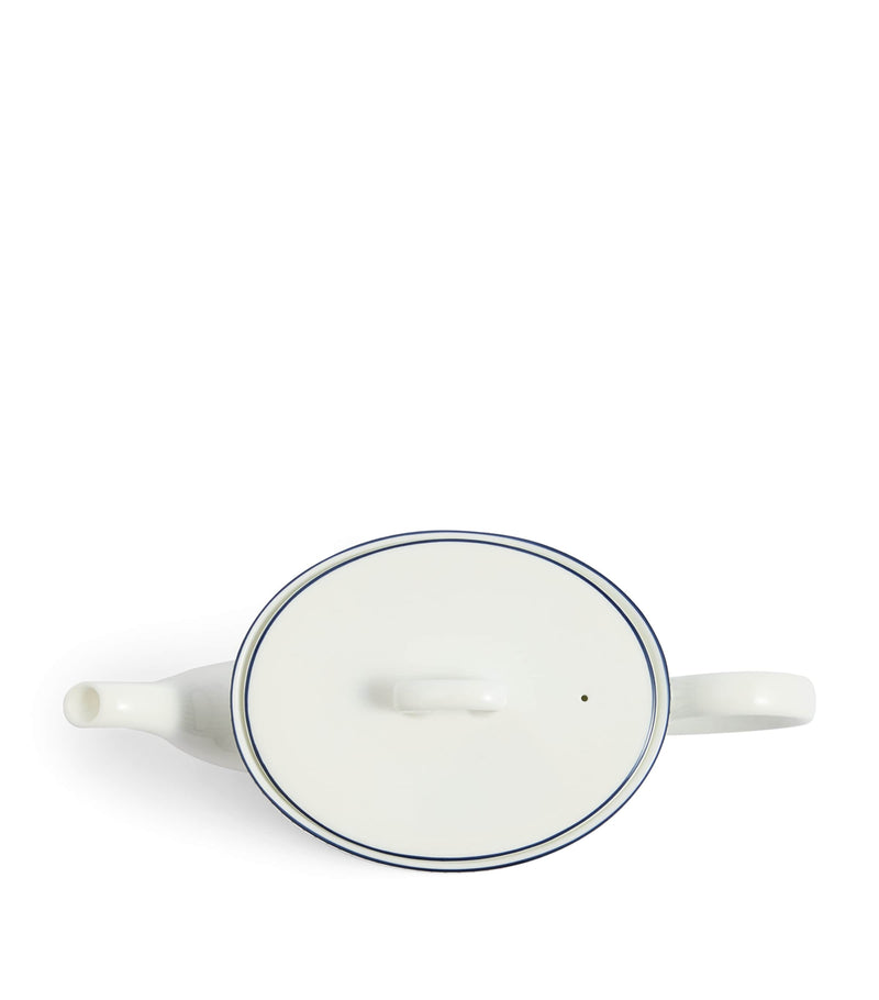 Wedgwood Gio Pinstripe Teapot bone china, UK version