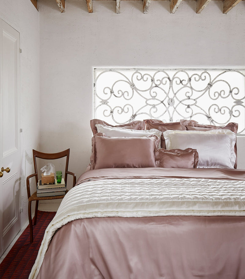 Gingerlily silk super king fitted sheet 180cm x 200cm, UK version