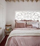 Gingerlily silk super king fitted sheet 180cm x 200cm, UK version
