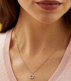 Boodles blossom pendant yellow gold diamond - British product