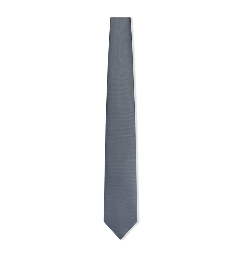 TOM FORD mulberry silk twill tie 8cm width, UK version