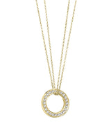 Harrods Boodles Yellow Gold and Diamond Large Roulette Pendant- Buy online at McGrocer