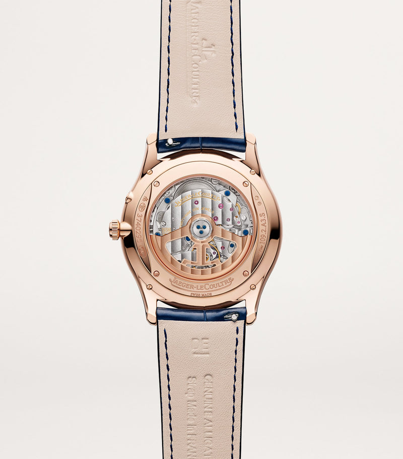 Jaeger-LeCoultre rose gold Master Ultra Thin power reserve watch 39mm, UK version