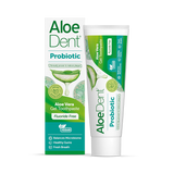 Holland & Barrett Aloe Dent Probiotic Toothpaste Fluoride Free Natural 75ml- Buy online at McGrocer