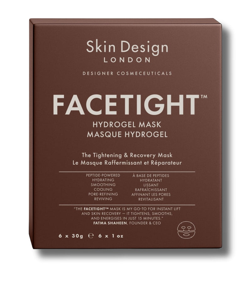 Skin Design London Facetight Hydrogel Mask 6x30g UK version