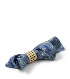 Set of two rattan Sabbia napkin rings by Cabana Magazine - British product