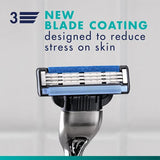 Gillette Mach3 razor blade refills 8 count, UK version