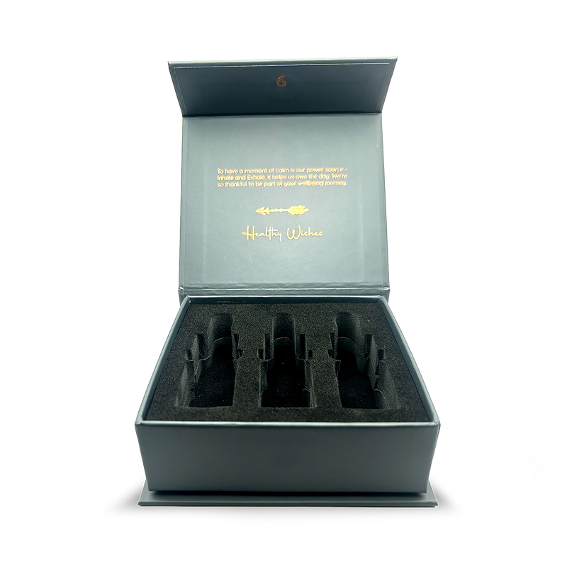 Live Calm essential oil set eucalyptus lemon peppermint 5ml x3, imported from the UK