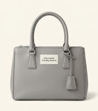 Prada mini Saffiano leather Galleria top-handle bag (British brand)
