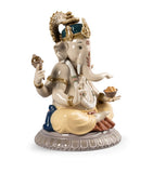 Lladró Lord Ganesha porcelain figurine limited edition, imported from the UK
