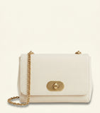 Mulberry Lily shoulder bag with woven leather and Postman's Lock, imported from the UK