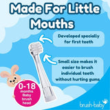 Brush Baby Replacement Toothbrush Heads 2 Pack - British product