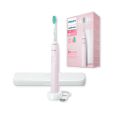 Holland & Barrett Philips Sonicare 3100 Series Pink Electric Toothbrush with Travel Case- Buy online at McGrocer