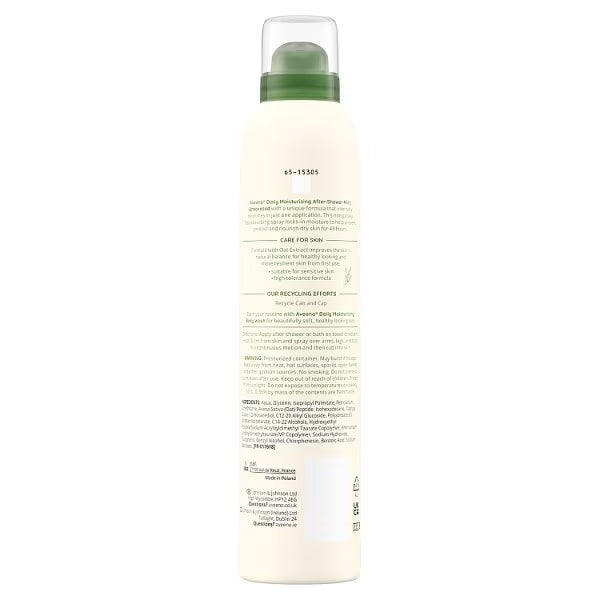 Aveeno Daily Moisturising After Shower Mist 200ml, UK version