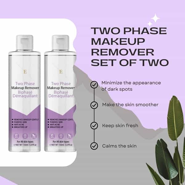 ErthSkin démaquillant biphasé 150ml - Produit britannique