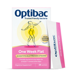 Holland & Barrett Optibac One Week Flat Probiotic Supplement 28 Sachets- Buy online at McGrocer