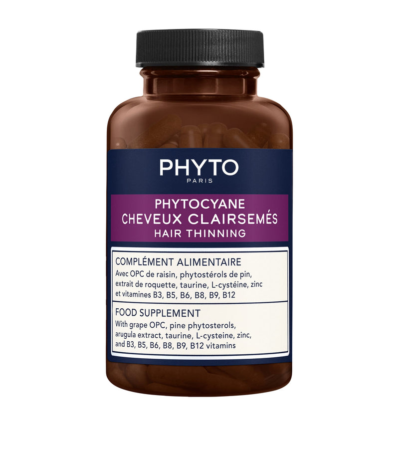 PHYTO Phytocyane hair thinning food supplement 84 capsules, imported from the UK