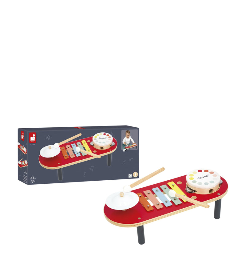 Janod Confetti musical activity table, UK version