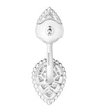 Boucheron Serpent Bohème single earring white gold diamond (British brand)