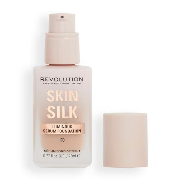 Revolution Skin Silk Serum Foundation F8 (British brand)