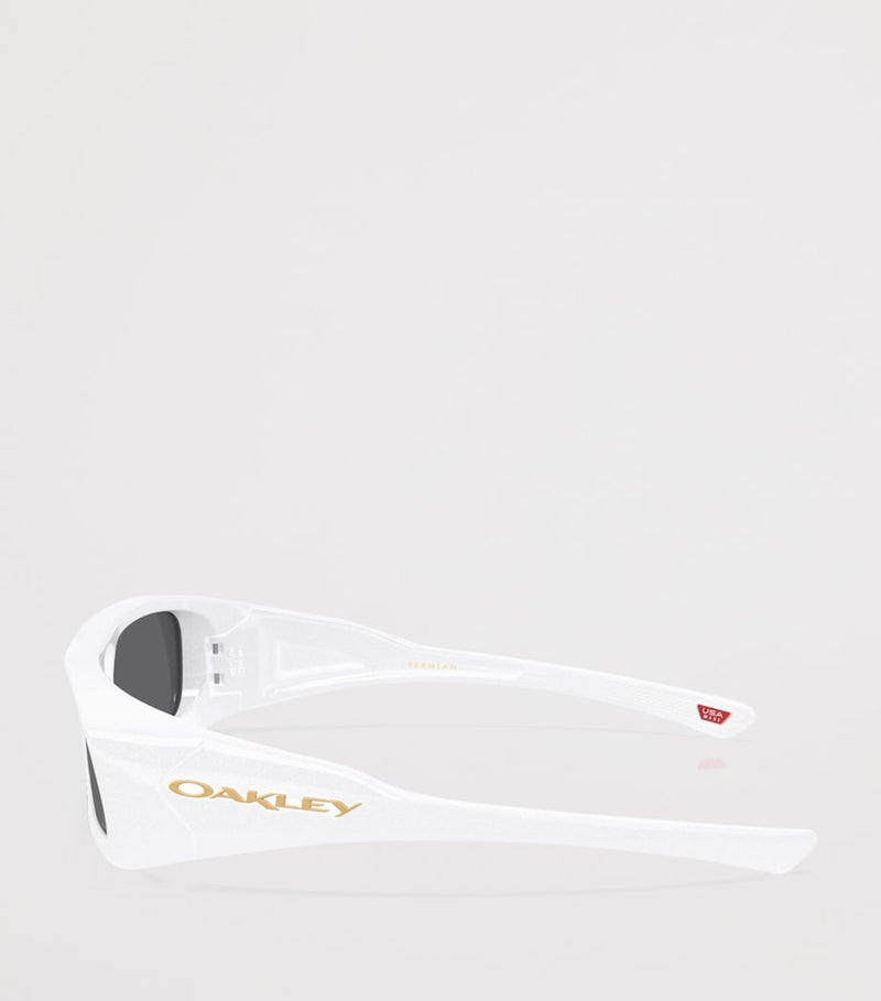 Oakley Permian Rectangle sunglasses with Prizm lenses, imported from the UK