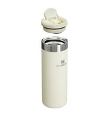 Harrods Double Vacuum Insulation Travel Mug with Leak-Free Straw 470ml- Buy online at McGrocer