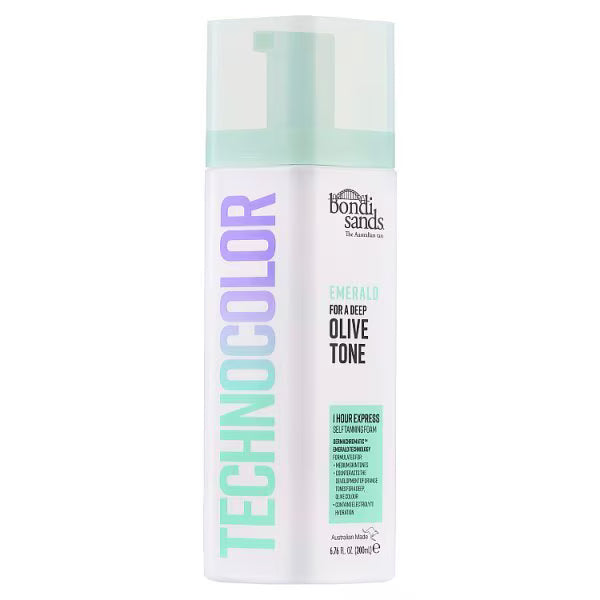 Technocolor emerald self tanning foam 200ml (British brand)