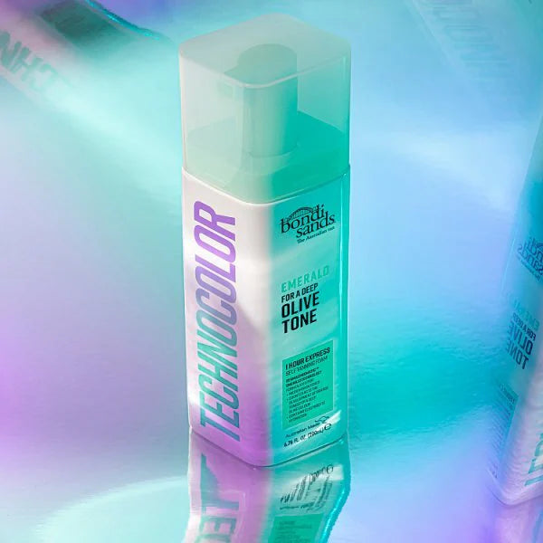 Technocolor emerald self tanning foam 200ml (British brand)