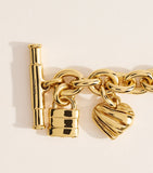 Chloé Paddington charms bracelet with calfskin accents - British product