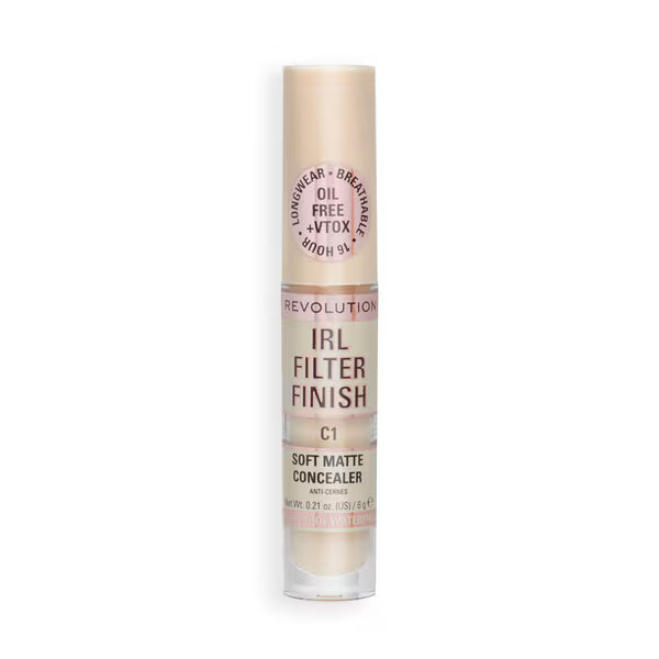 Revolution concealer IRL Filter Finish C1, imported from the UK