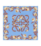 LOEWE silk anagram scarf Paula's Ibiza 90x90cm - British product