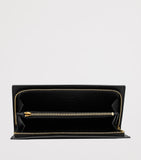 Saint Laurent large leather zip-around wallet, UK version