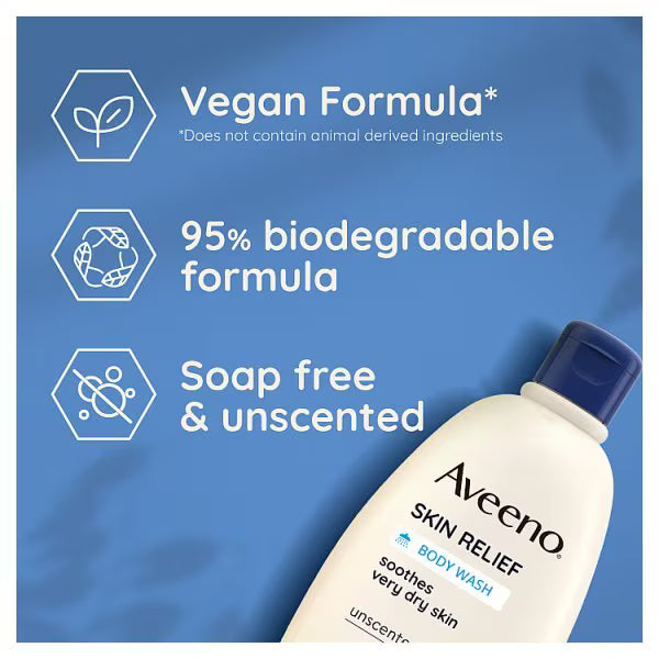 Aveeno Skin Relief Body Wash 500ml - British product