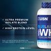 USN whey protein powder chocolate caramel 908g (British brand)