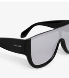 Alaïa oversized square sunglasses in acetate, imported from the UK